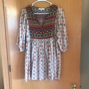 Boho swing dress